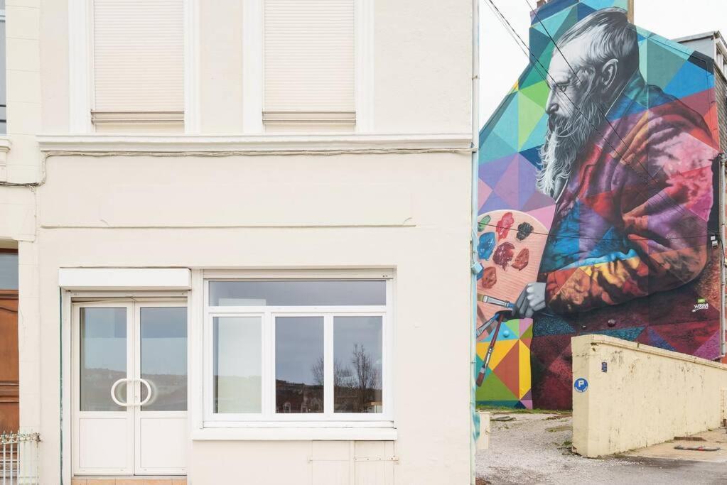 ブローニュ・シュル・メールStation Street Art 2-4 Pers Wifiアパートメント エクステリア 写真